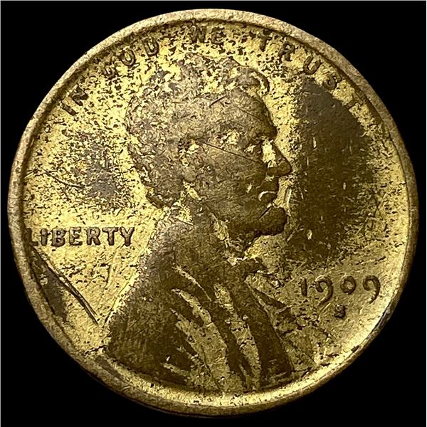 1909-S Lincoln Wheat Cent HIGH GRADE