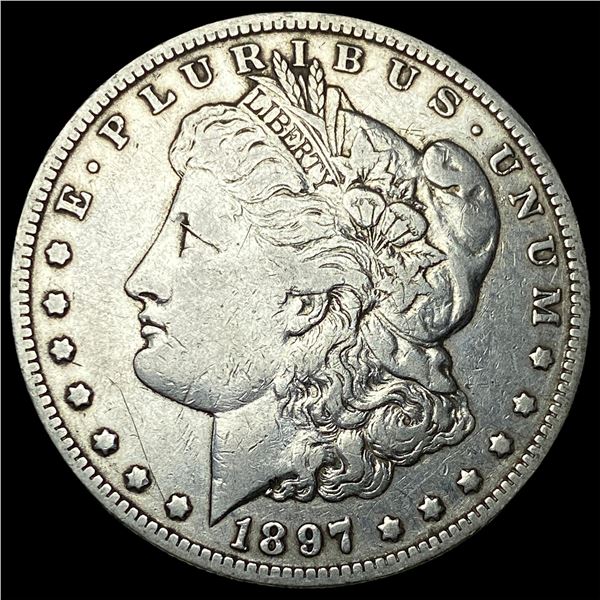 1897-O Silver Morgan Dollar LIGHTLY   CIRCULATED