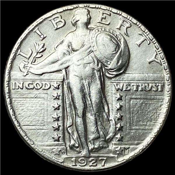 1927-D Silver Standing Liberty Quarter   CLOSELY UNCIRCULATED