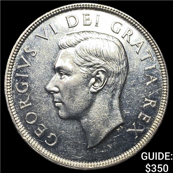 1950 Canadian Silver Dollar HIGH GRADE