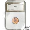 Image 1 : 1951 Wheat Cent PCI PR63