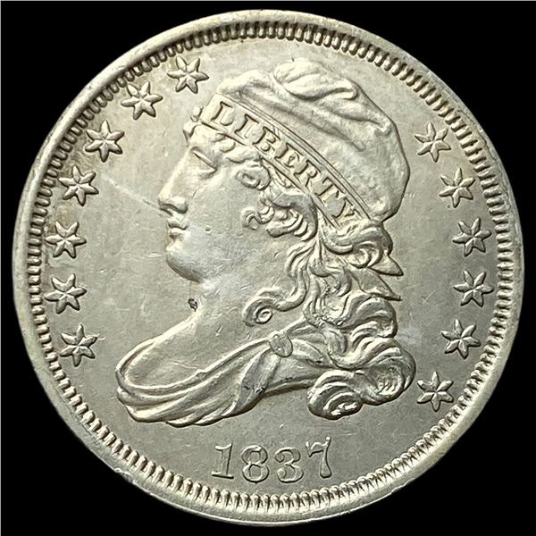1837 Silver Capped Bust Dime UNCIRCULATED