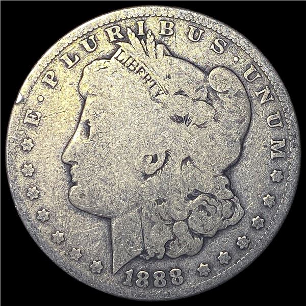 1888-O Hot Lips Silver Morgan Dollar NICELY   CIRCULATED