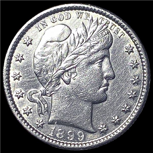 1899-S Silver Barber Quarter UNCIRCULATED