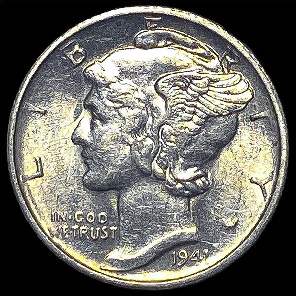 1941-S Silver Mercury Dime UNCIRCULATED