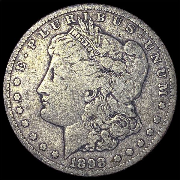 1898-S Morgan Silver Dollar LIGHTLY   CIRCULATED