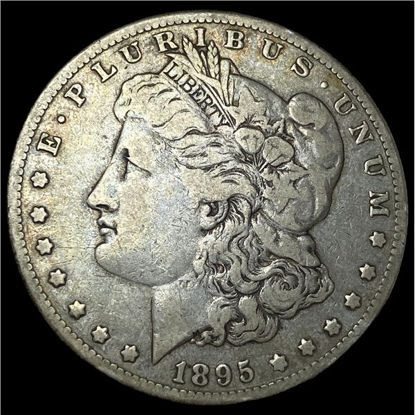 1895-O Silver Morgan Dollar LIGHTLY   CIRCULATED