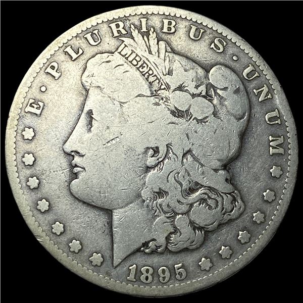 1895-S Silver Morgan Dollar NICELY CIRCULATED