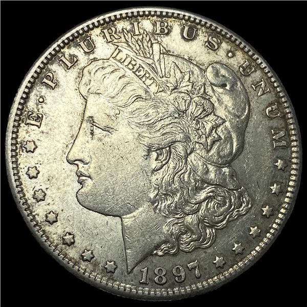 1897-S Silver Morgan Dollar CLOSELY   UNCIRCULATED