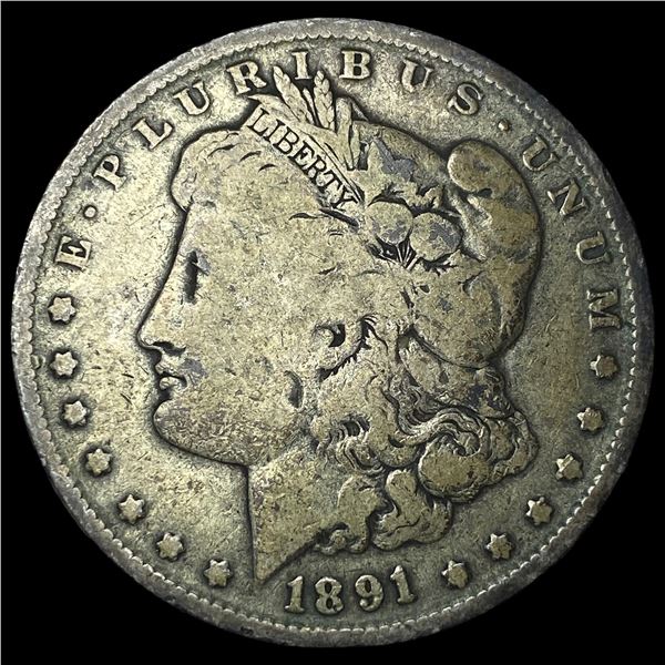 1891-O Silver Morgan Dollar NICELY CIRCULATED