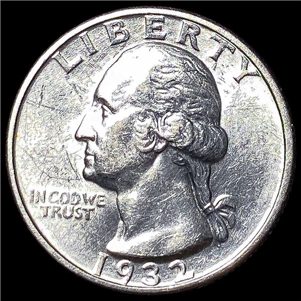 1932-S Silver Washington Quarter UNCIRCULATED
