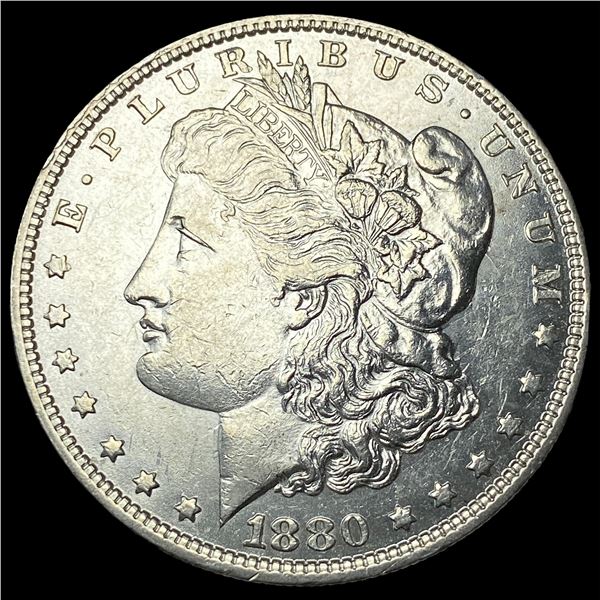 1880-O Micro O Morgan Silver Dollar  UNCIRCULATED