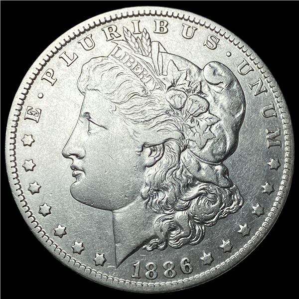 1886-O Silver Morgan Dollar NEARLY   UNCIRCULATED