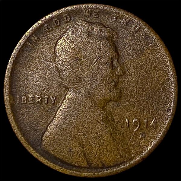 1914-D Lincoln Wheat Cent NICELY CIRCULATED