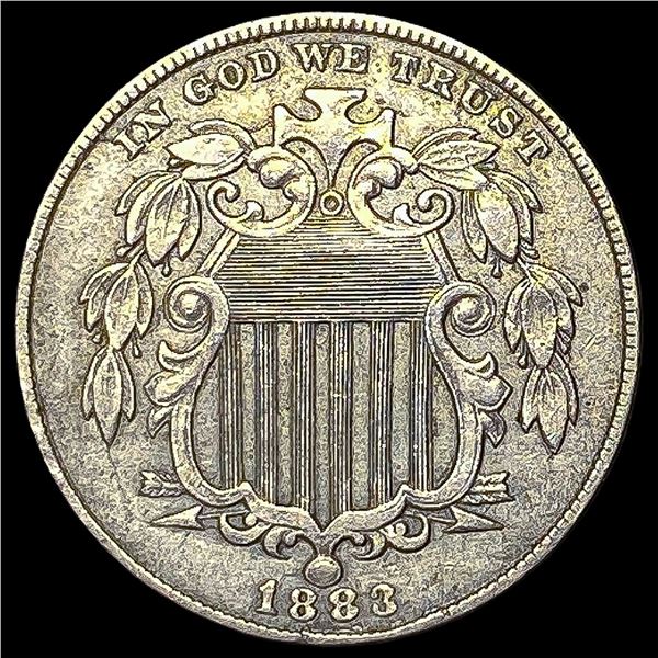 1883 Shield Nickel CLOSELY UNCIRCULATED