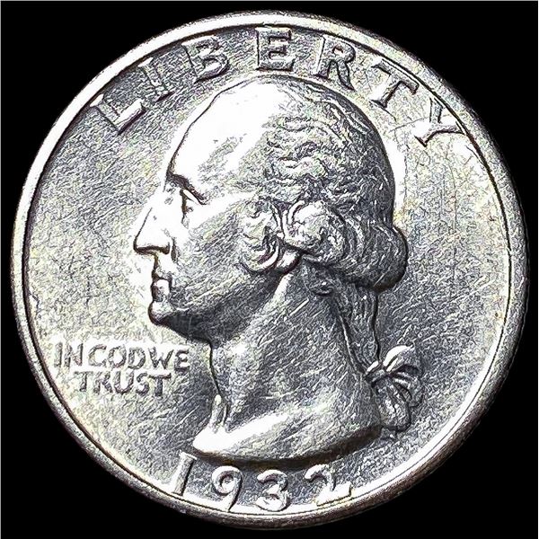 1932-S Silver Washington Quarter UNCIRCULATED