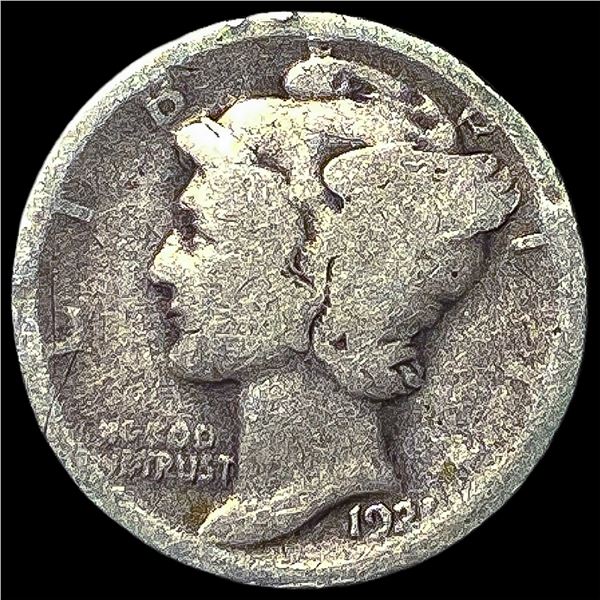 1921 Silver Mercury Dime NICELY CIRCULATED