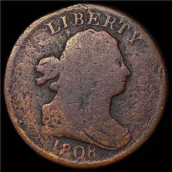 1808 Classic Head Half Cent NICELY CIRCULATED