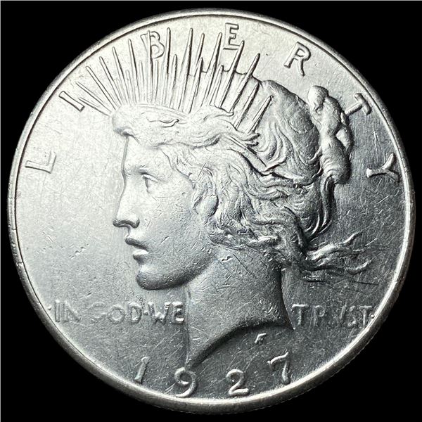 1927-S Silver Peace Dollar CLOSELY   UNCIRCULATED