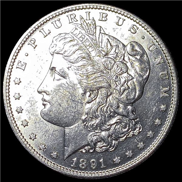 1891-S Silver Morgan Dollar UNCIRCULATED