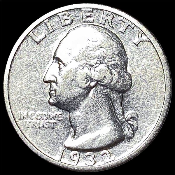 1932-S Silver Washington Quarter CLOSELY   UNCIRCULATED