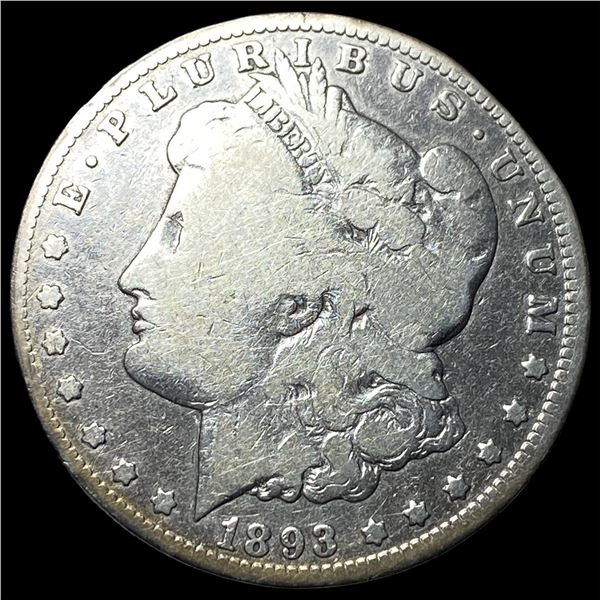 1893-O Silver Morgan Dollar LIGHTLY  CIRCULATED