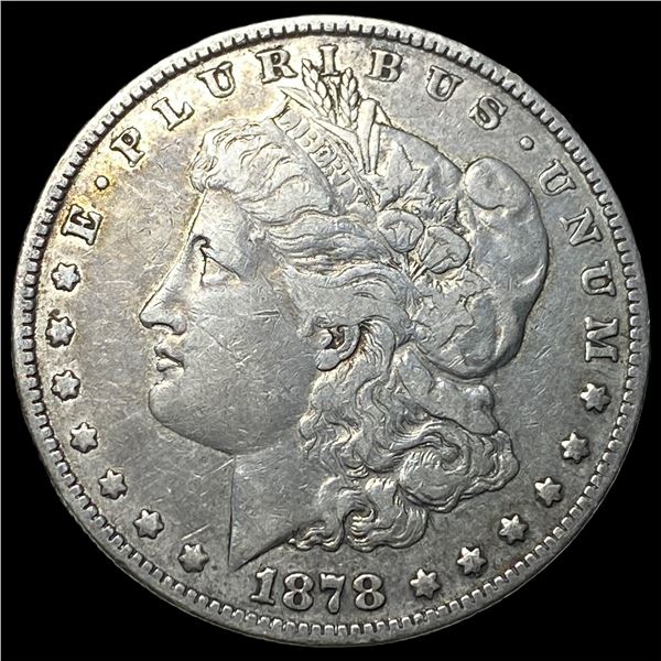 1878 7/8TF Silver Morgan Dollar NEARLY  UNCIRCULATED