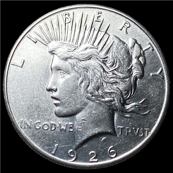 1926-S Peace Silver Dollar CHOICE AU