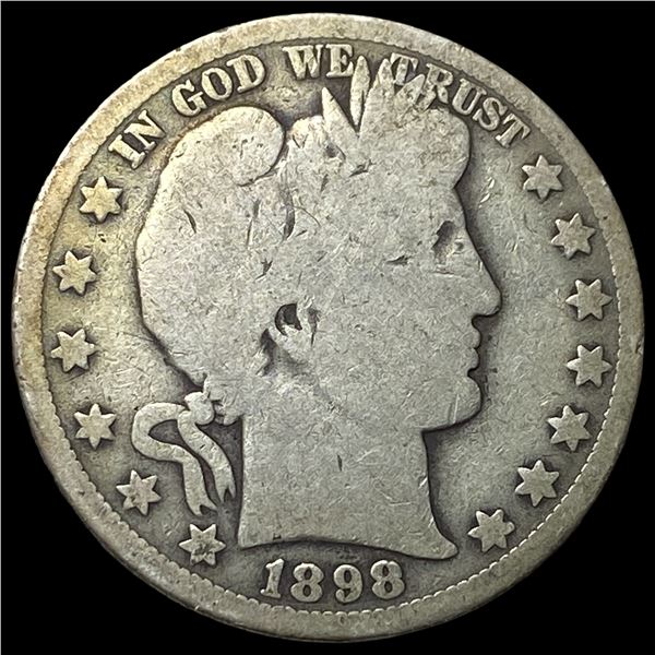 1898-O Silver Barber Half Dollar NICELY  CIRCULATED