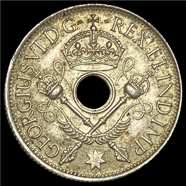 1945 New Guinea Silver Shilling UNCIRCULATED