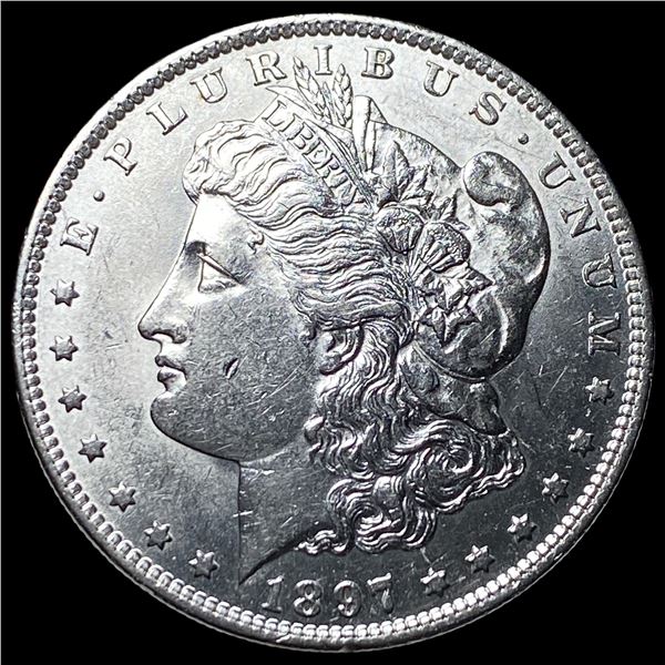 1897-S Morgan Silver Dollar UNCIRCULATED