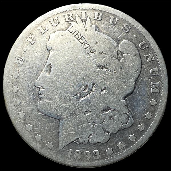 1893 Silver Morgan Dollar NICELY CIRCULATED