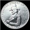 Image 1 : 1920 Silver Pilgrim Half Dollar CLOSELY  UNCIRCULATED