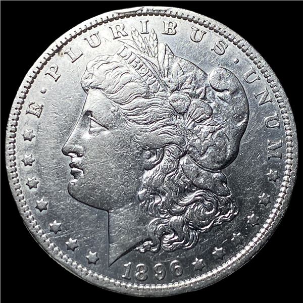 1896-O Silver Morgan Dollar NEARLY  UNCIRCULATED