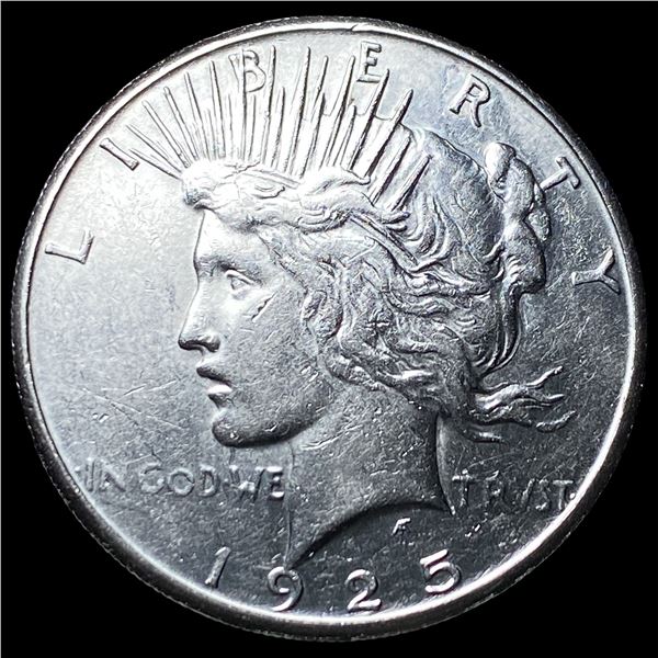 1925-S Peace Silver Dollar CLOSELY  UNCIRCULATED
