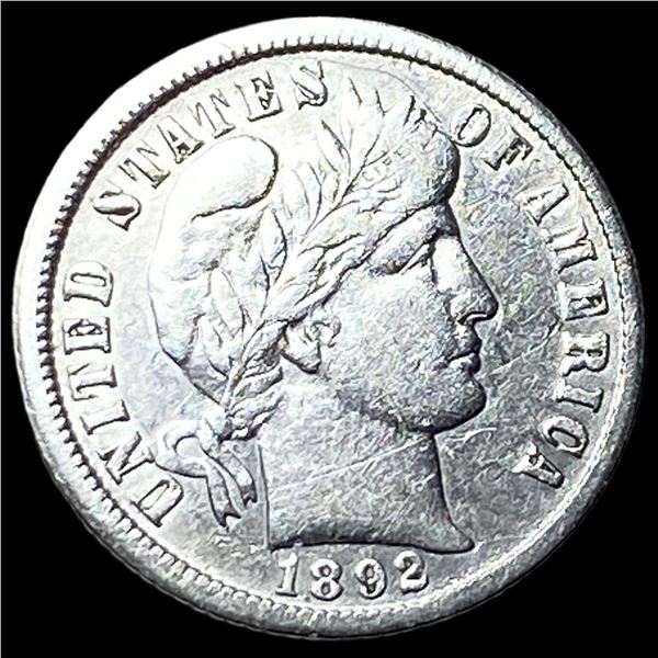 1892-O Silver Barber Dime CLOSELY  UNCIRCULATED