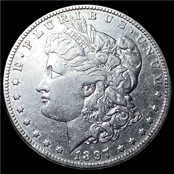 1897-O Silver Morgan Dollar NEARLY  UNCIRCULATED