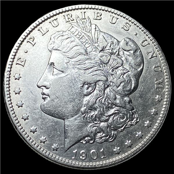 1901-O Silver Morgan Dollar NEARLY  UNCIRCULATED