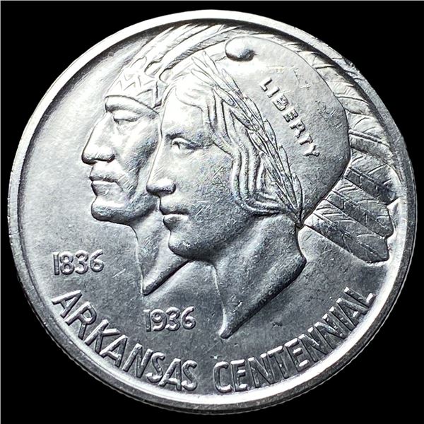 1936-D Silver Arkansas Half Dollar  UNCIRCULATED