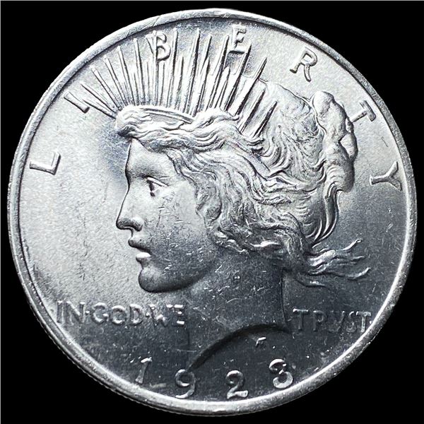 1923 Silver Peace Dollar CHOICE BU
