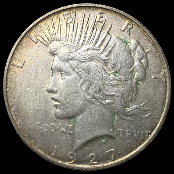1927-D Peace Silver Dollar CLOSELY  UNCIRCULATED