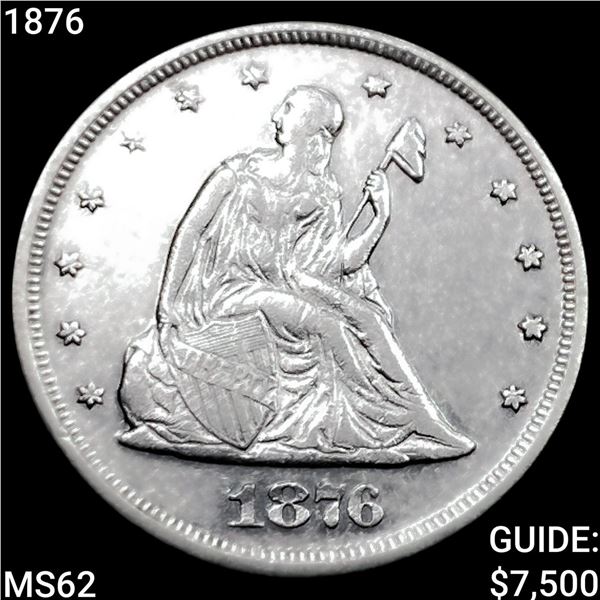 1876 Twenty Cent Piece UNCIRCULATED