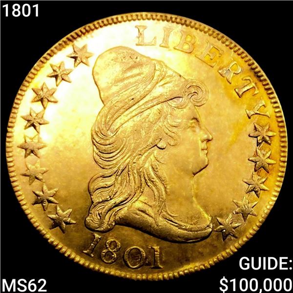 1801 $10 Gold Eagle UNCIRCULATED