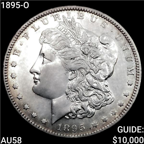 1895-O Morgan Silver Dollar CHOICE AU
