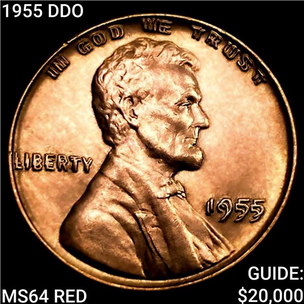 1955 DDO Wheat Cent CHOICE BU RD