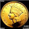 Image 1 : 1854 $3 Gold Piece UNCIRCULATED