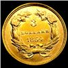 Image 2 : 1854 $3 Gold Piece UNCIRCULATED