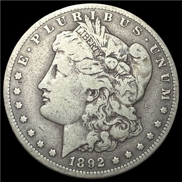 1892-S Silver Morgan Dollar NICELY CIRCULATED