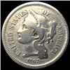 Image 1 : 1867 Nickel Three-Cent Piece HIGH GRADE
