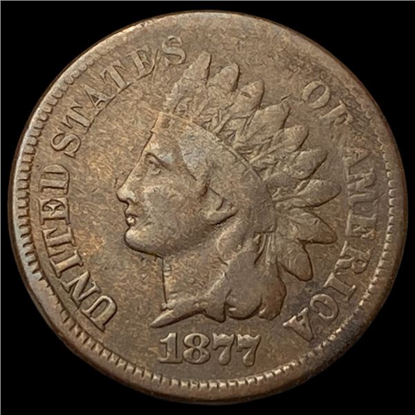 1877 Indian Head Cent LIGHTLY CIRCULATED